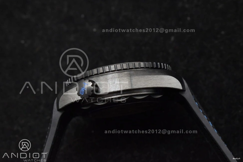 Planet Black Strap VSF Deep Ocean Real Nylon Best Black Blue Clone 45.5mm Ceramic A8906 1:1 Edition Super on 1108